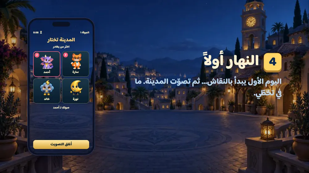 النهار والتصويت — مافيا في دوشة