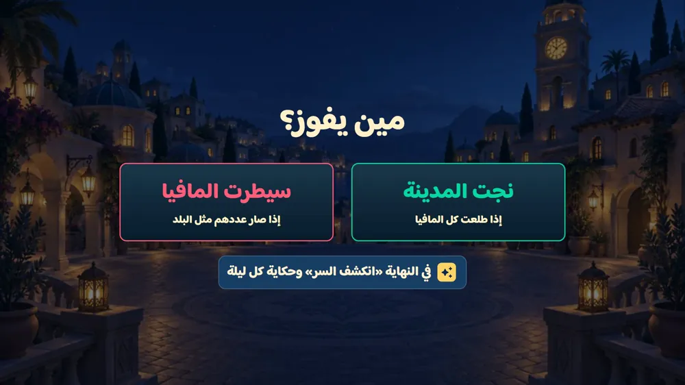 مين يفوز؟ — مافيا في دوشة